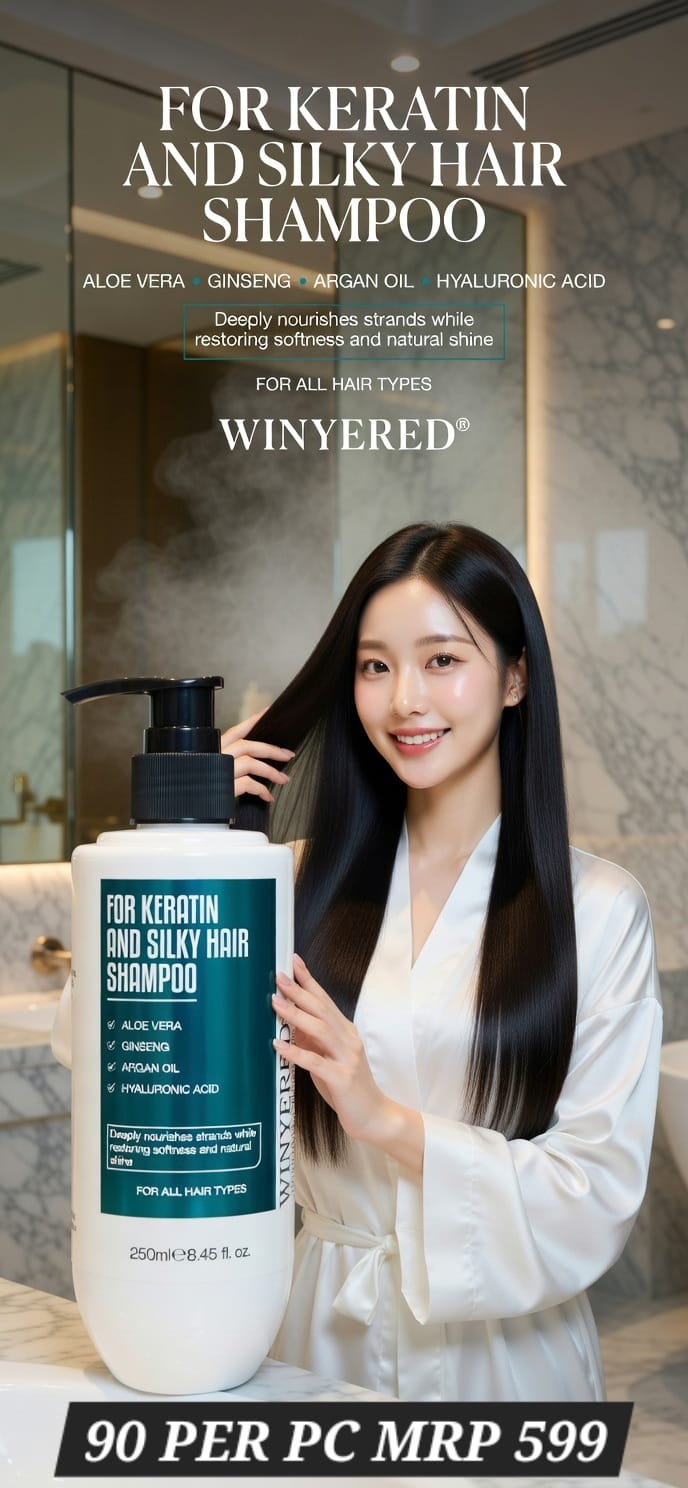Ultra-Hydrating Argan Oil Shampoo | Sulfate-Free & Paraben-Free | For Dry & Frizzy Hair (250 ml)